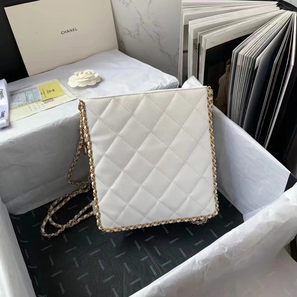 White Shopping Bag S42220