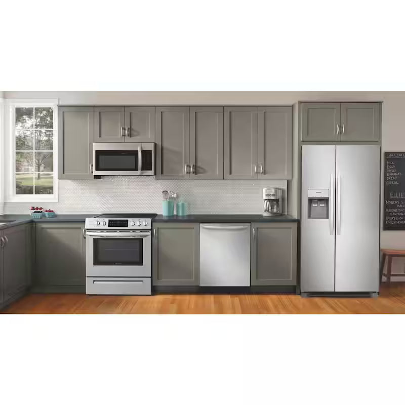 Counter Depth Side-by-Side Refrigerator in Stainless Steel L3242