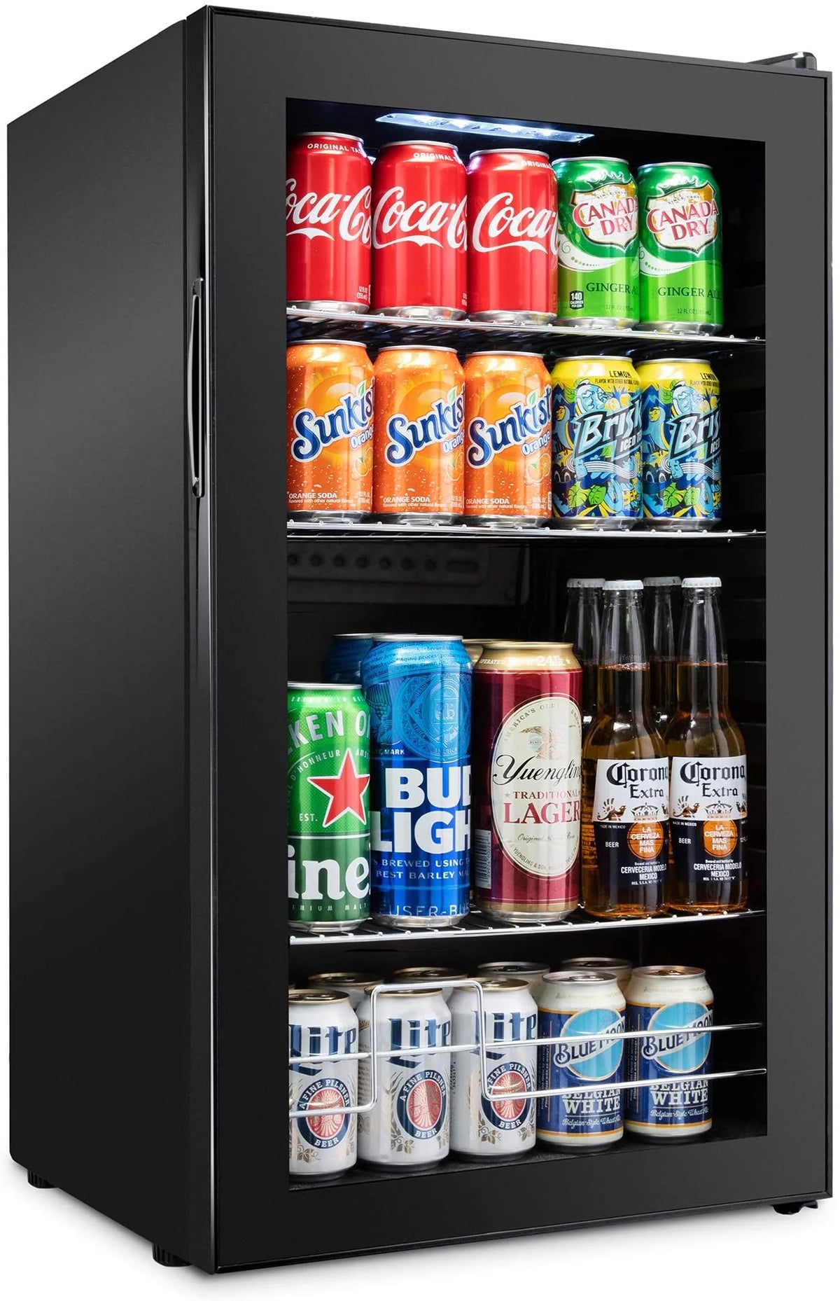62 Can Beverage Refrigerator Stainless Steel B686487