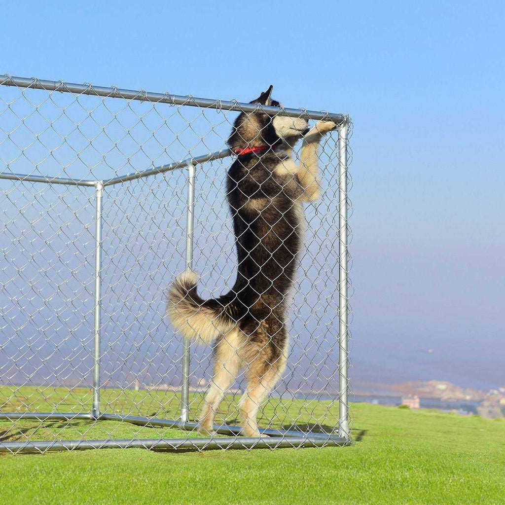 Large Pet Dog Kennel Cage 7.5' x 7.5' Playpen V58190