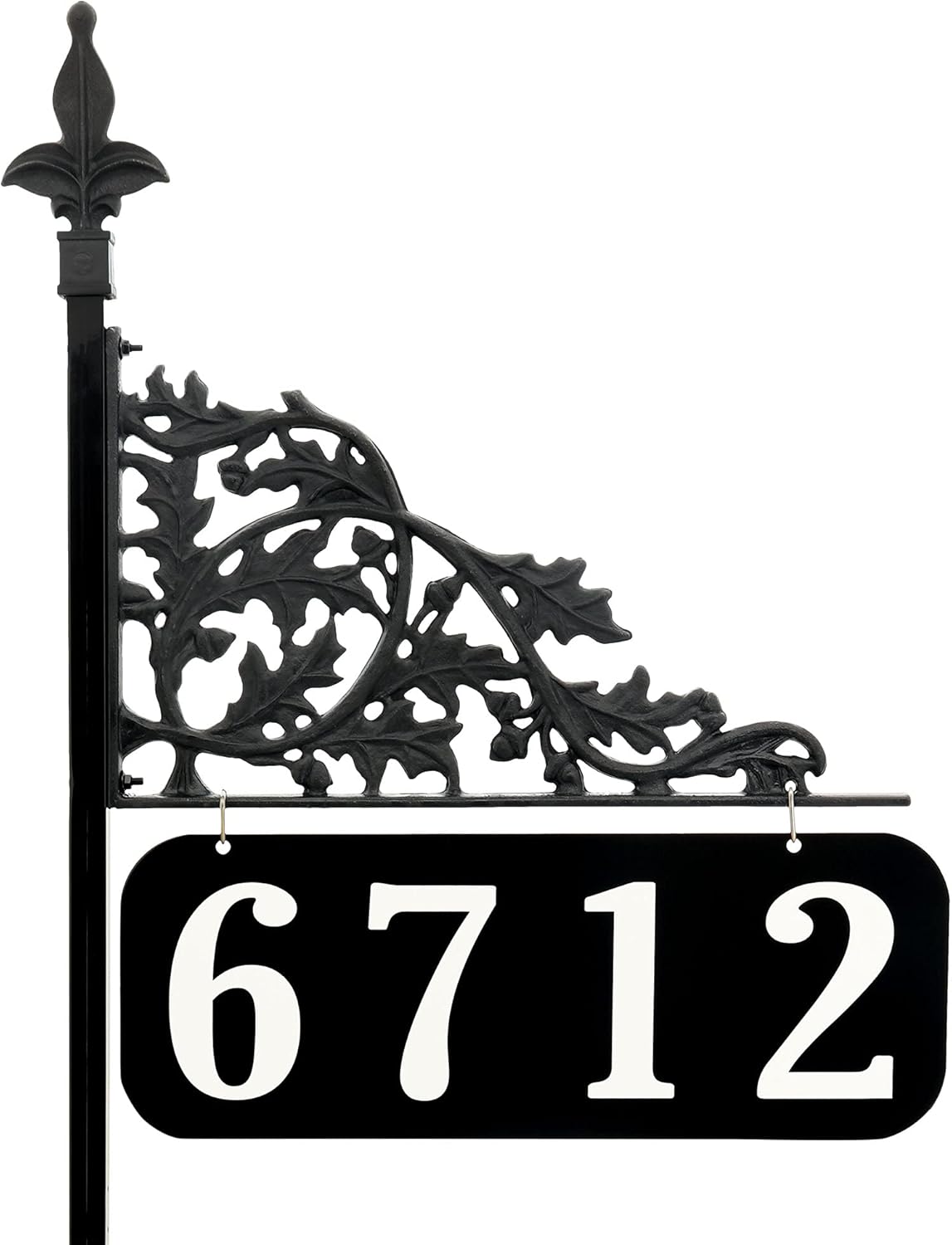 Reflective Address Sign with 58 Pole W585367
