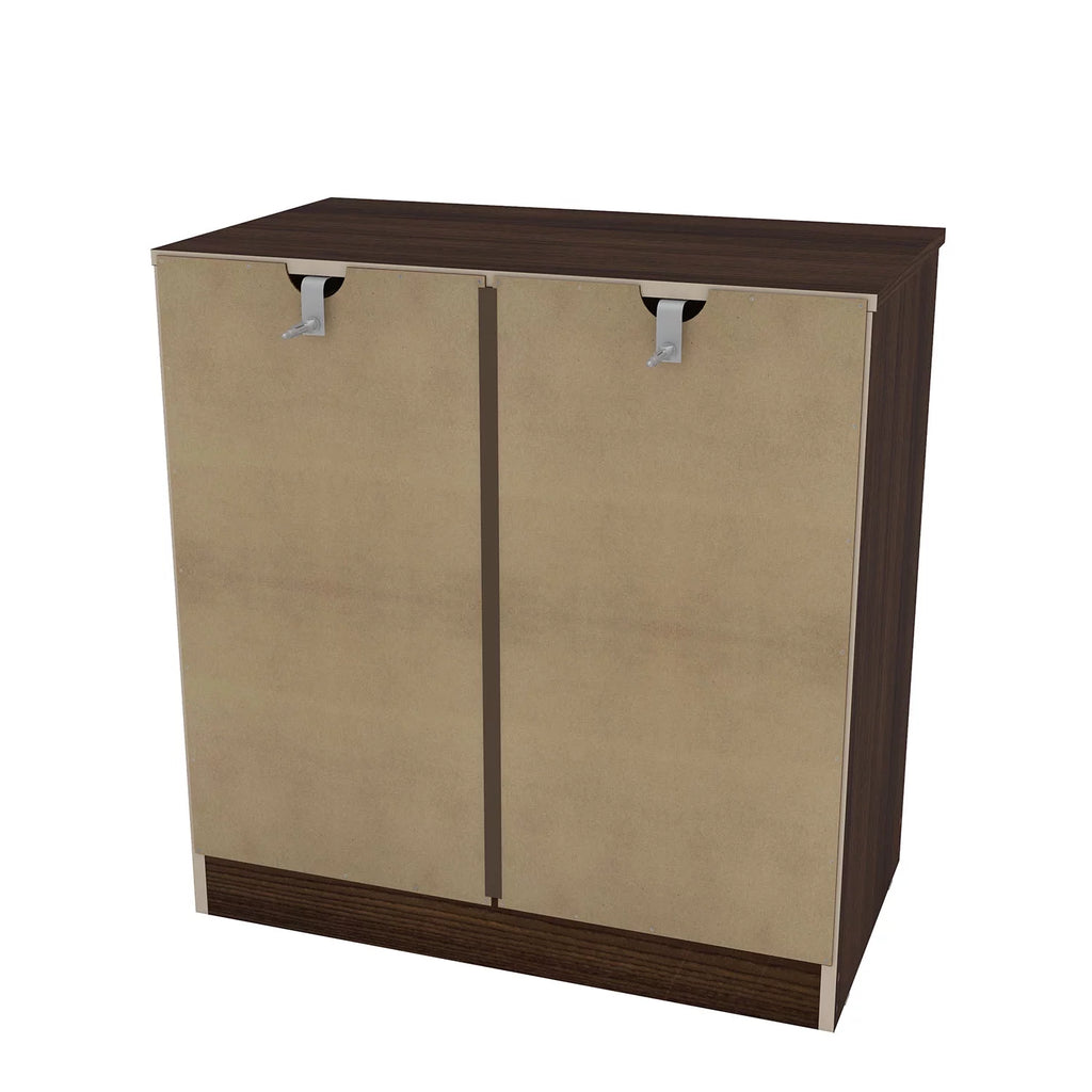 White 3 Drawer Wood Dresser O504