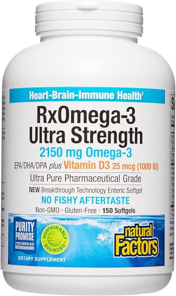 2,150 mg Fish Oil with Vitamin D3 150 Softgels P9458