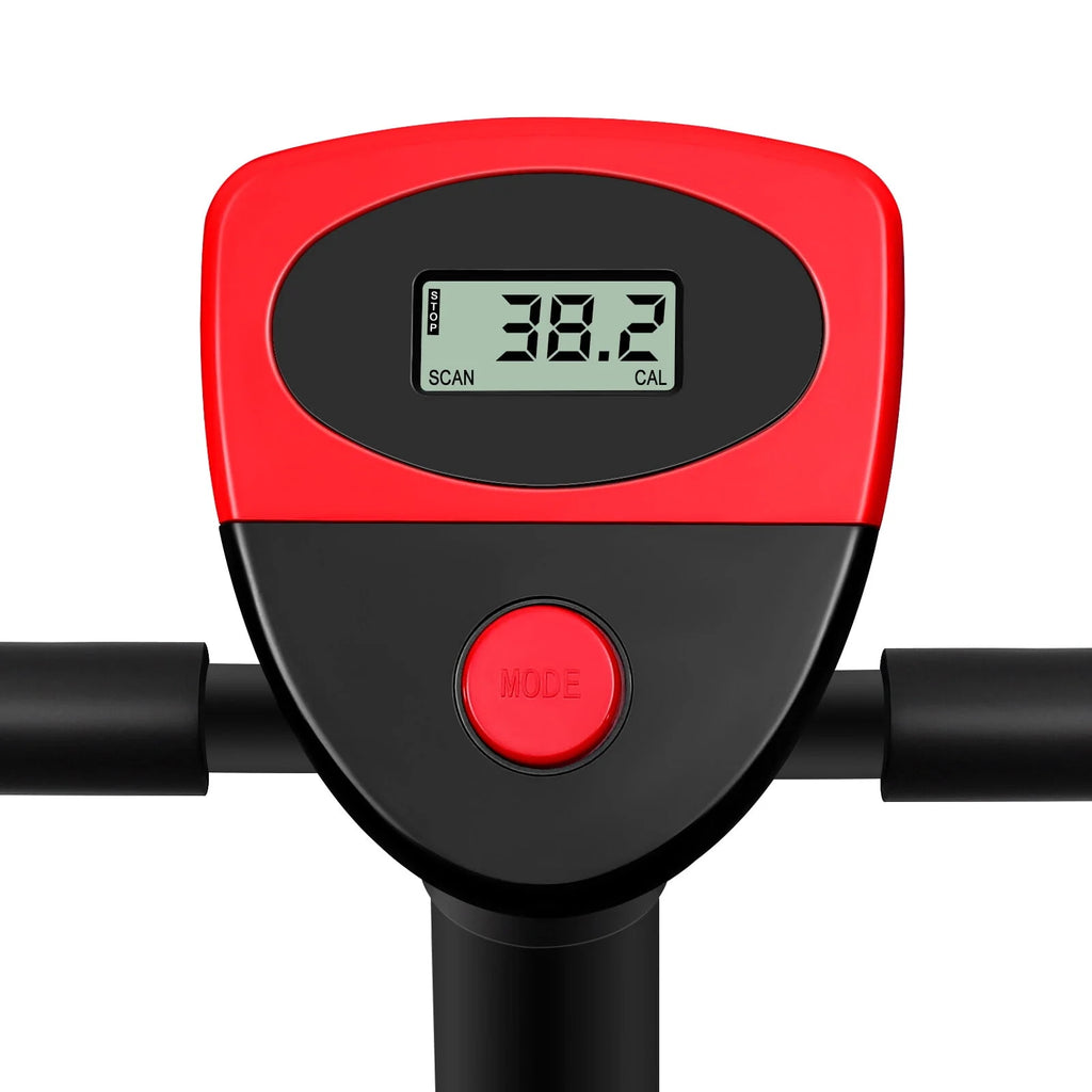 Stationary Indoor Cycling Bike with Seat Cushion and Digital Display W52604