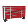 73 in. x 25 in. Red Roll Cab Q232
