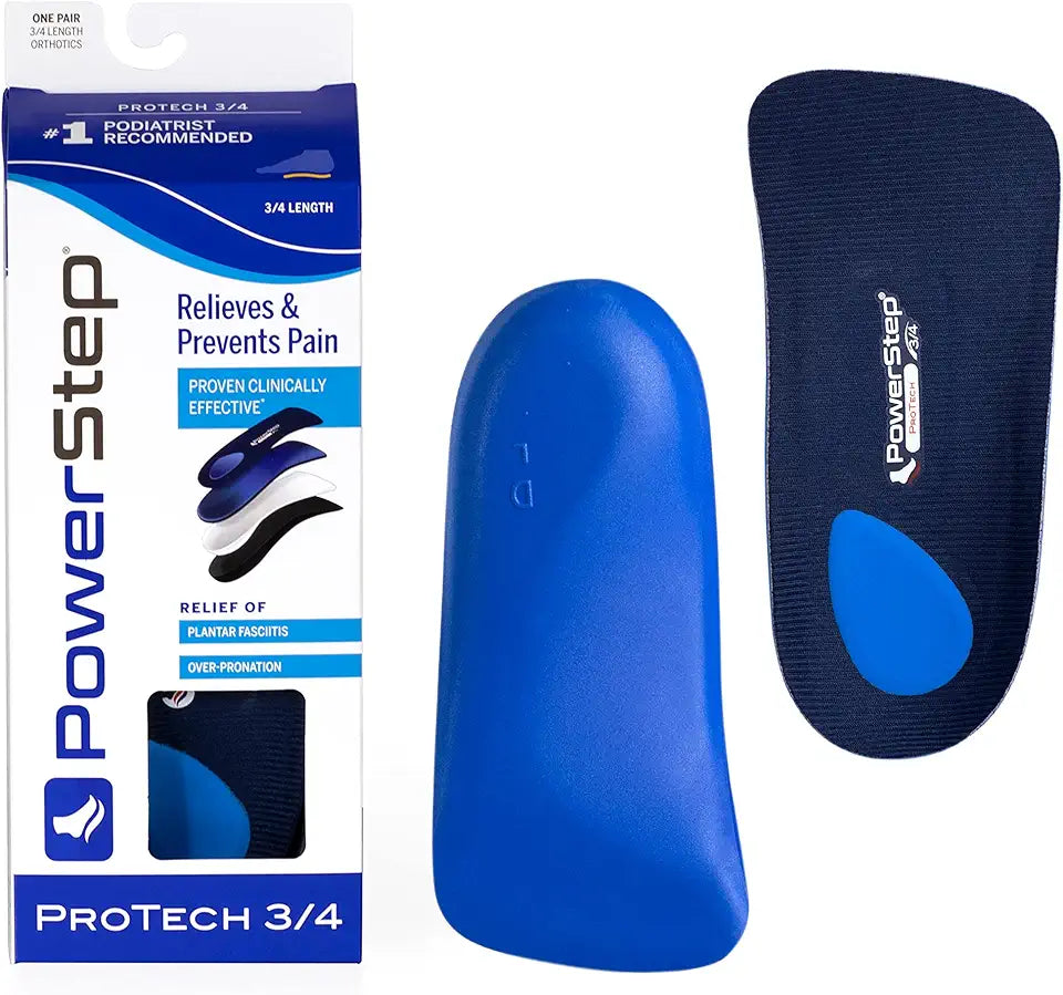3/4 Orthotic Insoles Arch Support Inserts L744322