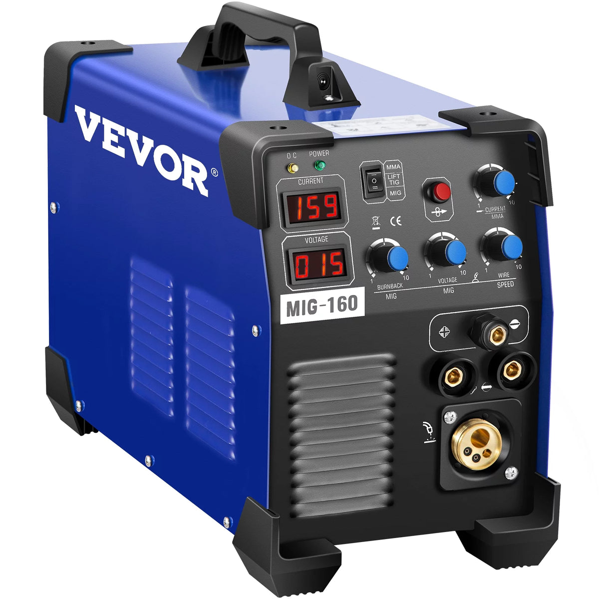 160 Amp 3 in 1 MIG TIG Arc Welder 110V/220V DC Welding Machine L88482