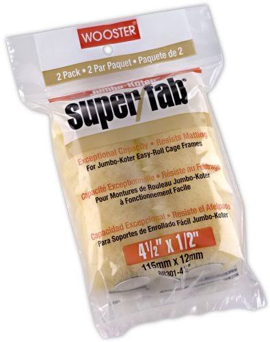 2 Jumbo-Koter Super Fab Roller 1-Inch Nap 2 Packs Pack of 12 F354