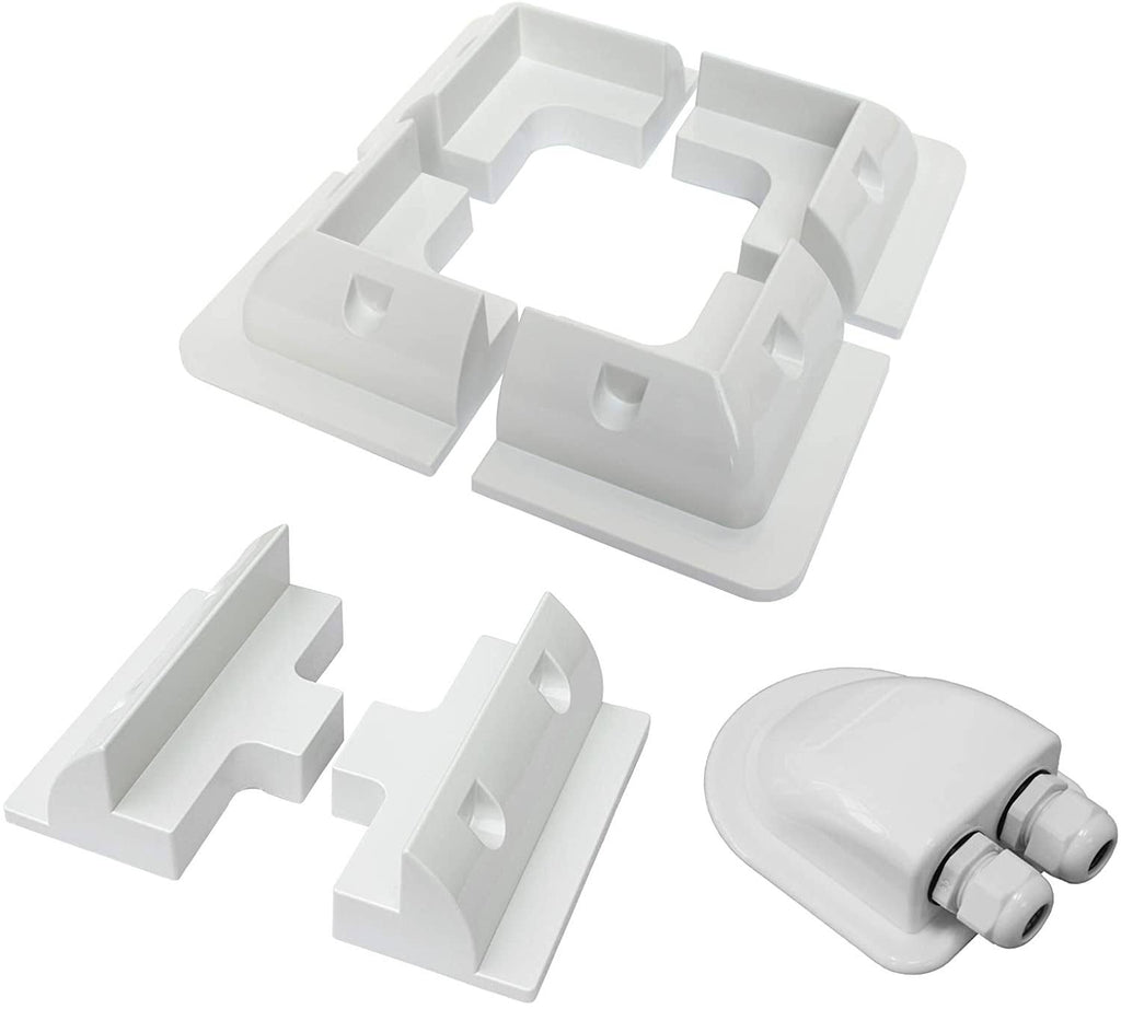 Solar Panel Mounting Brackets with Cable Gland P28755
