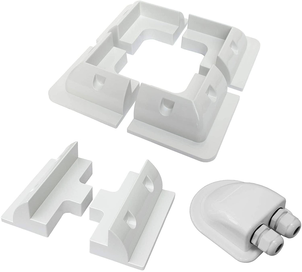 Solar Panel Mounting Brackets with Cable Gland P28755