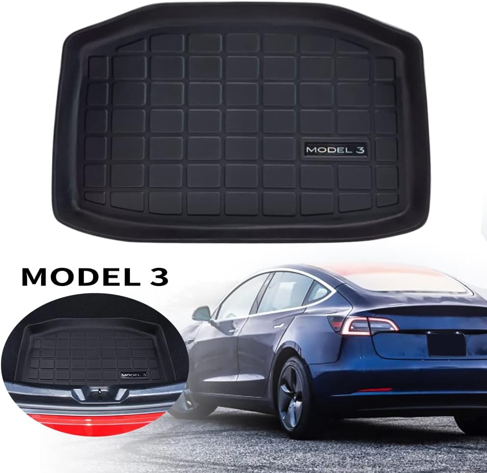 Front Trunk Liner All Weather Frunk Cargo Mat T1177
