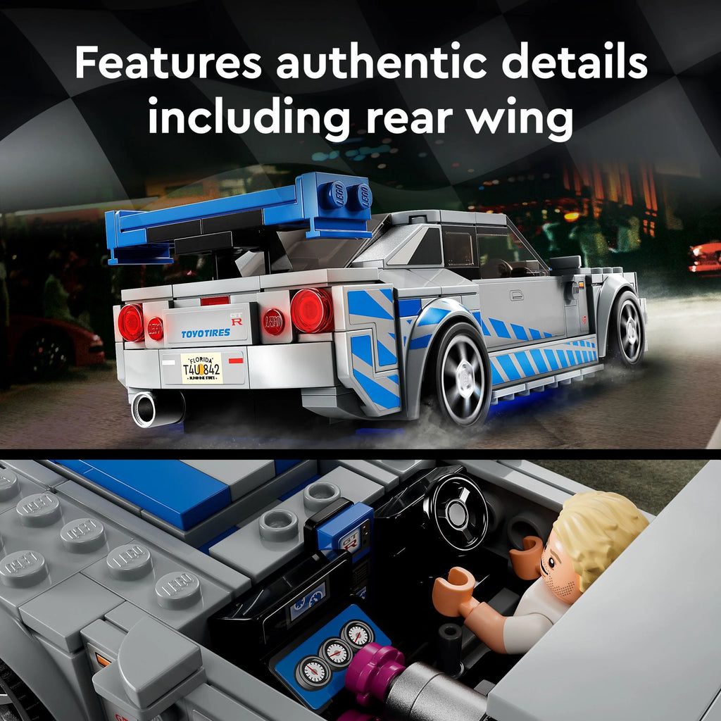 Race Car Toy Model Building Kit with Racer Minifigure H703