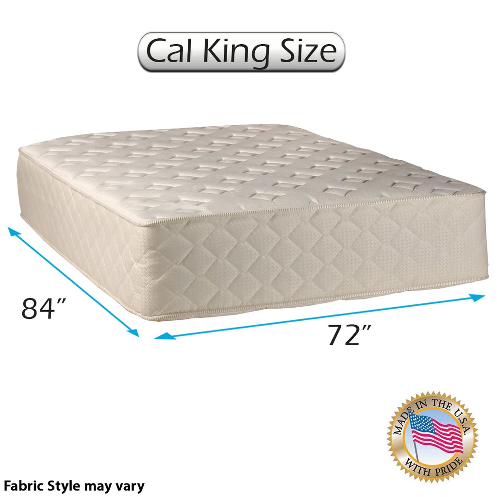 California King Size Firm Innerspring Mattress with Cover X54387