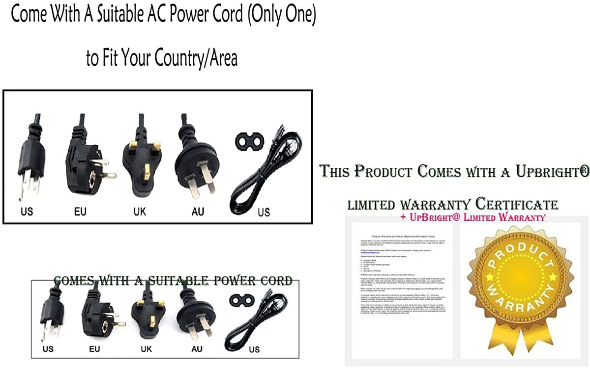 24V AC DC Power Adapter with 4-Pin Connector U184379