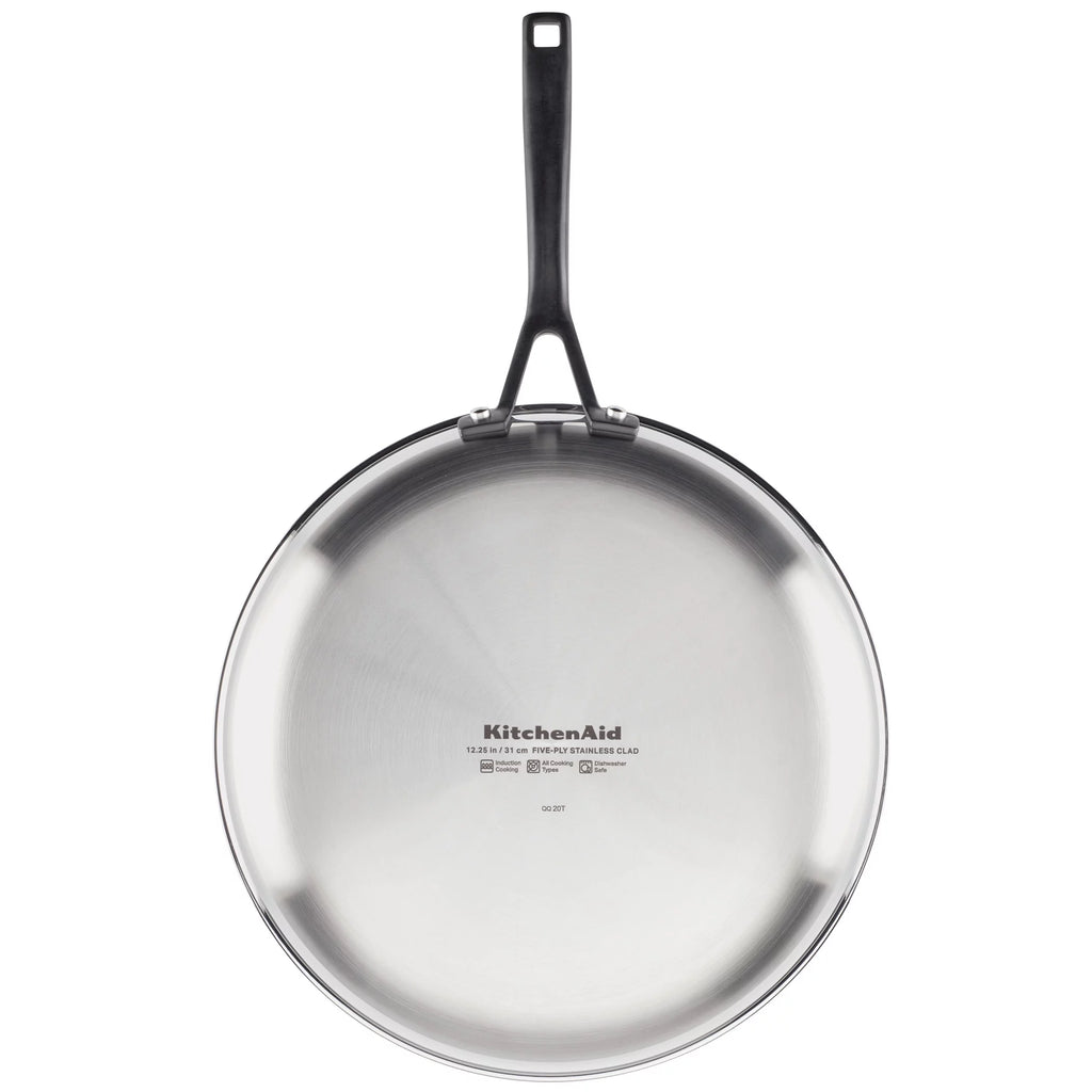 5-Ply Clad Stainless Steel Induction Frying Pan, 12.25 inch U765
