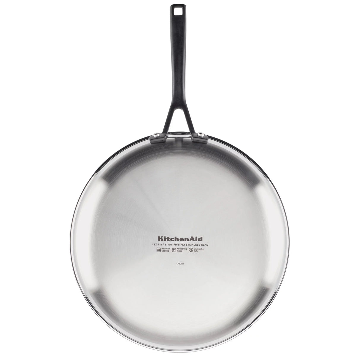 5-Ply Clad Stainless Steel Induction Frying Pan, 12.25 inch U765