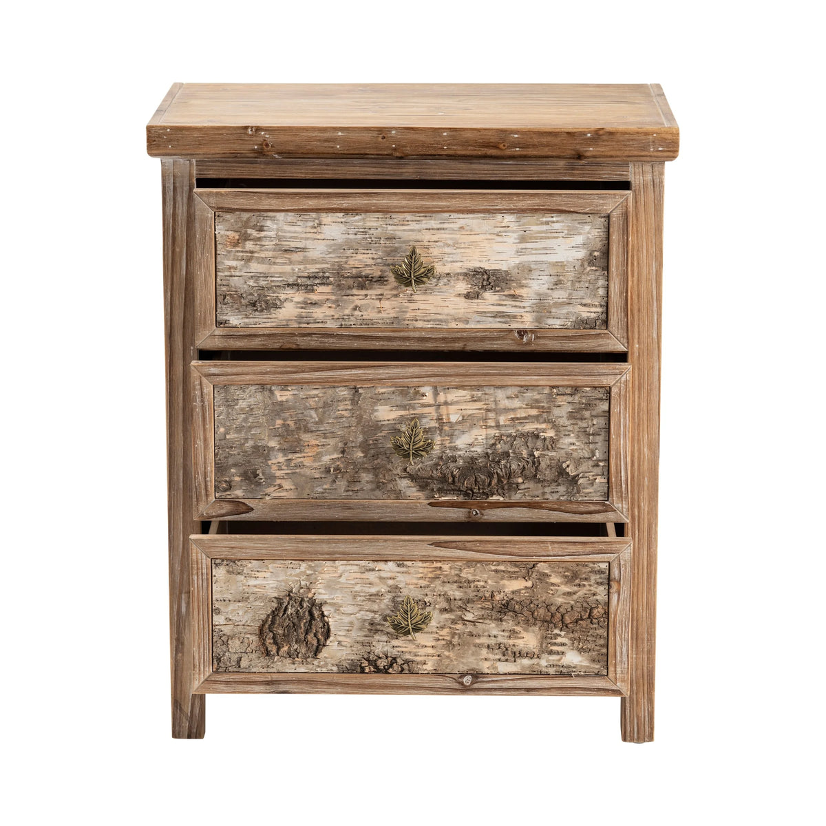 3 Drawer Wood Chest D7994