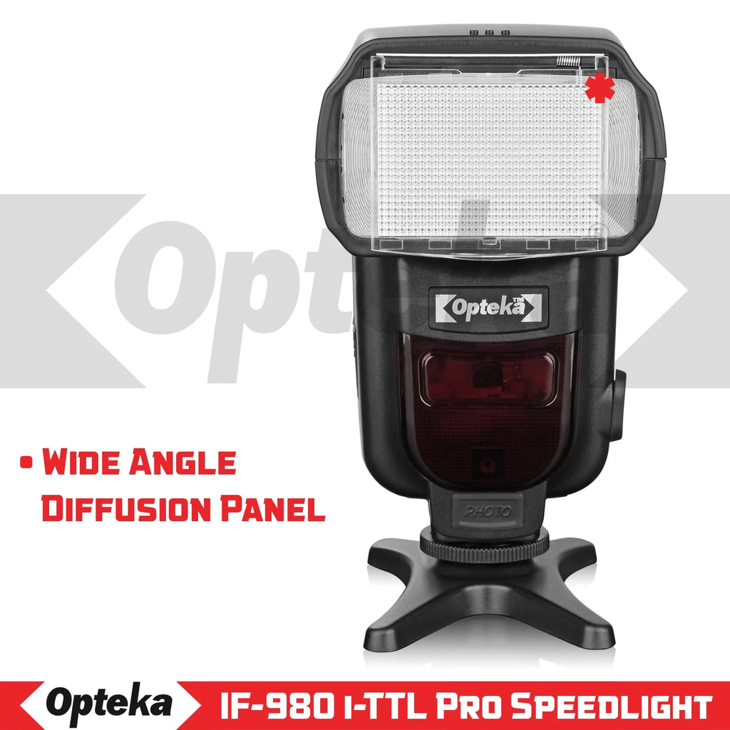 Auto-Focus Speedlight Flash with LCD Display E6191