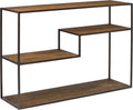 Mid-Century Modern Wood and Metal Bookcase W524