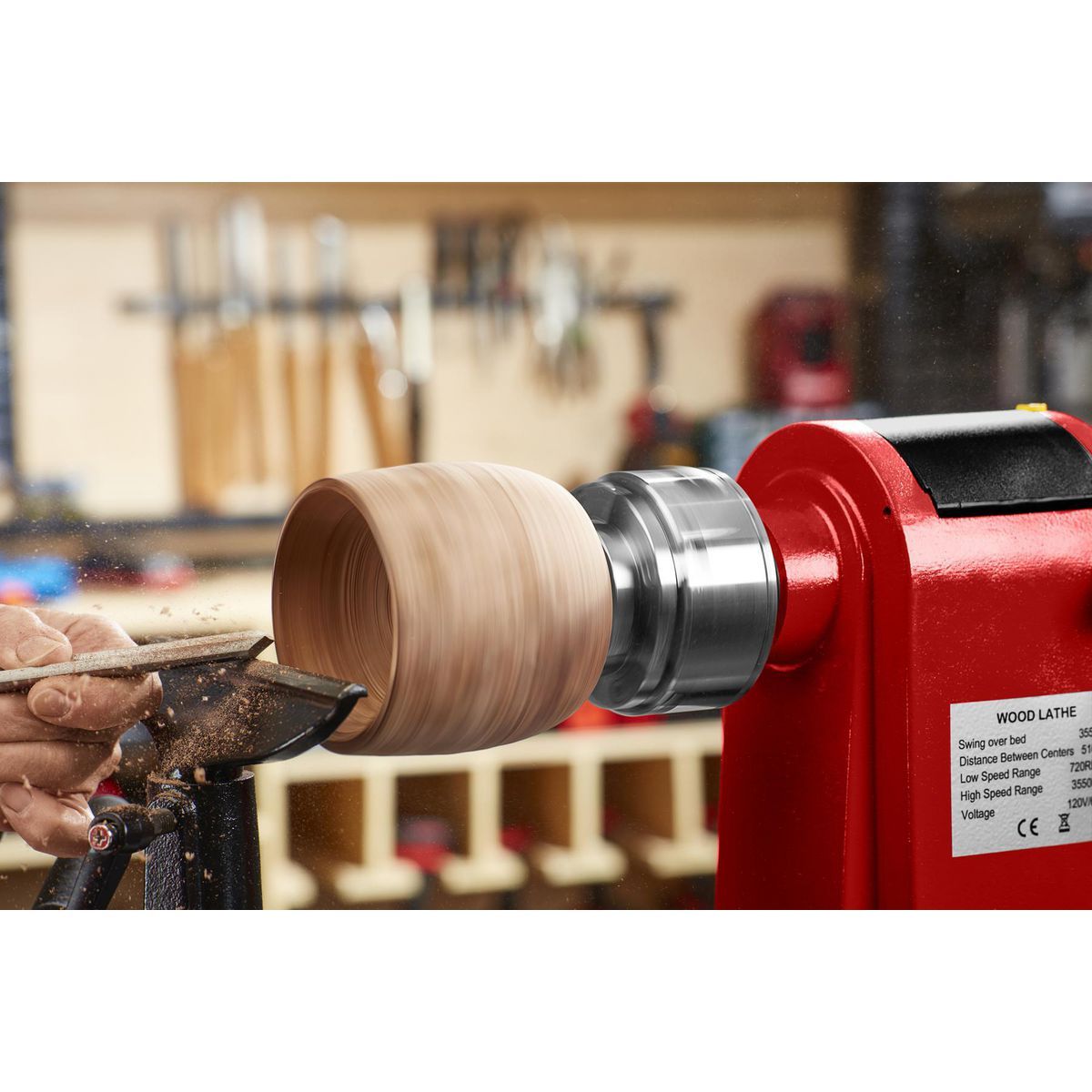 Wood Lathe Chuck Set, 6-Piece D723