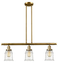 Brushed Brass 3 Light Island Light J780