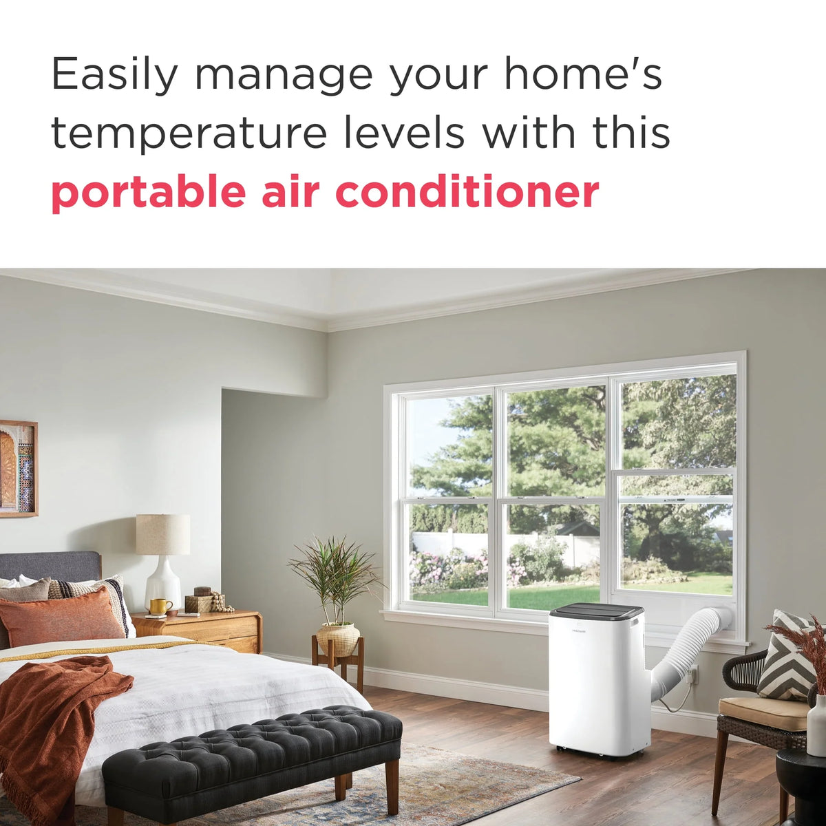 14,000 BTU 3-in-1 Portable Air Conditioner with Wi-Fi T255