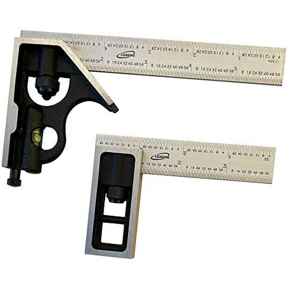 4" and 6" Steel Combination Square Set S52058