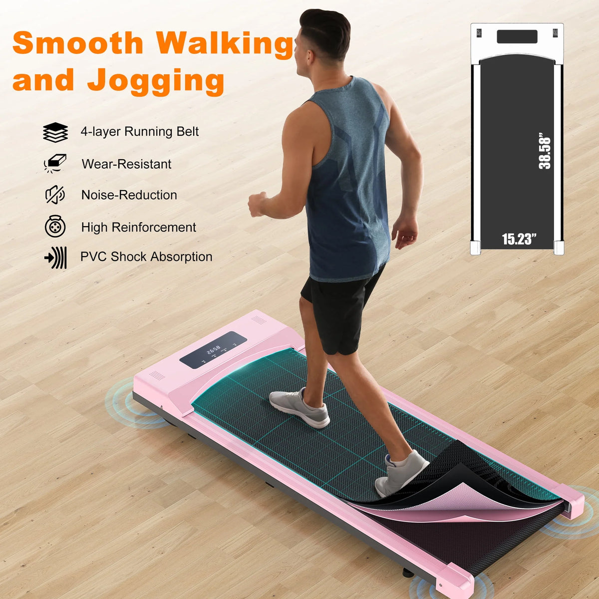 2.5HP Quiet Compact Walking Pad I851432