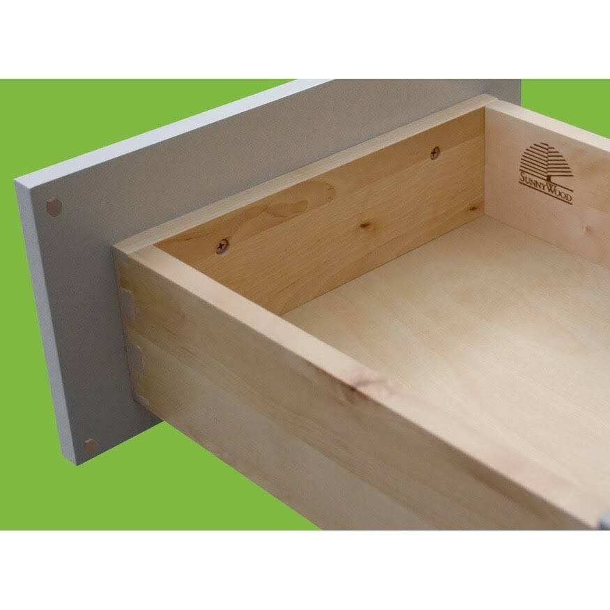 Dove Gray Single Door Base Cabinet with Dovetail Drawer W413279