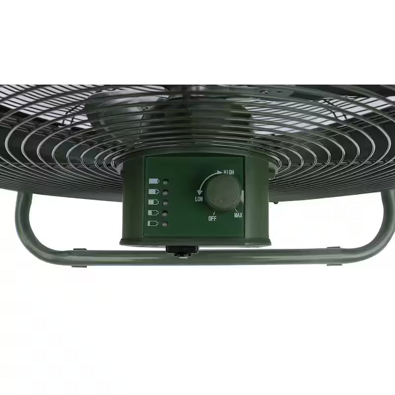 18 in. Rechargeable Battery-Operated Camping Floor Fan W909