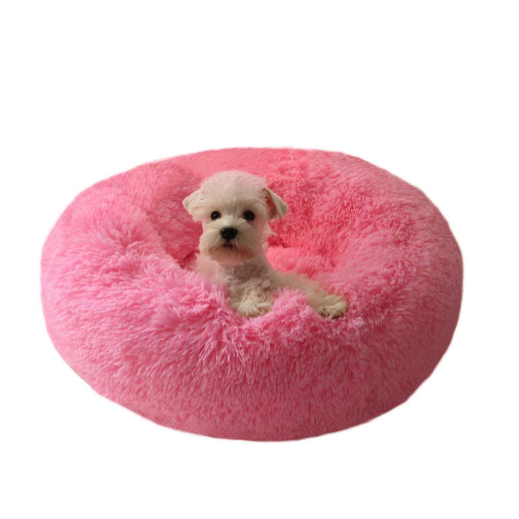 Soft Plush Round Pet Bed H2835