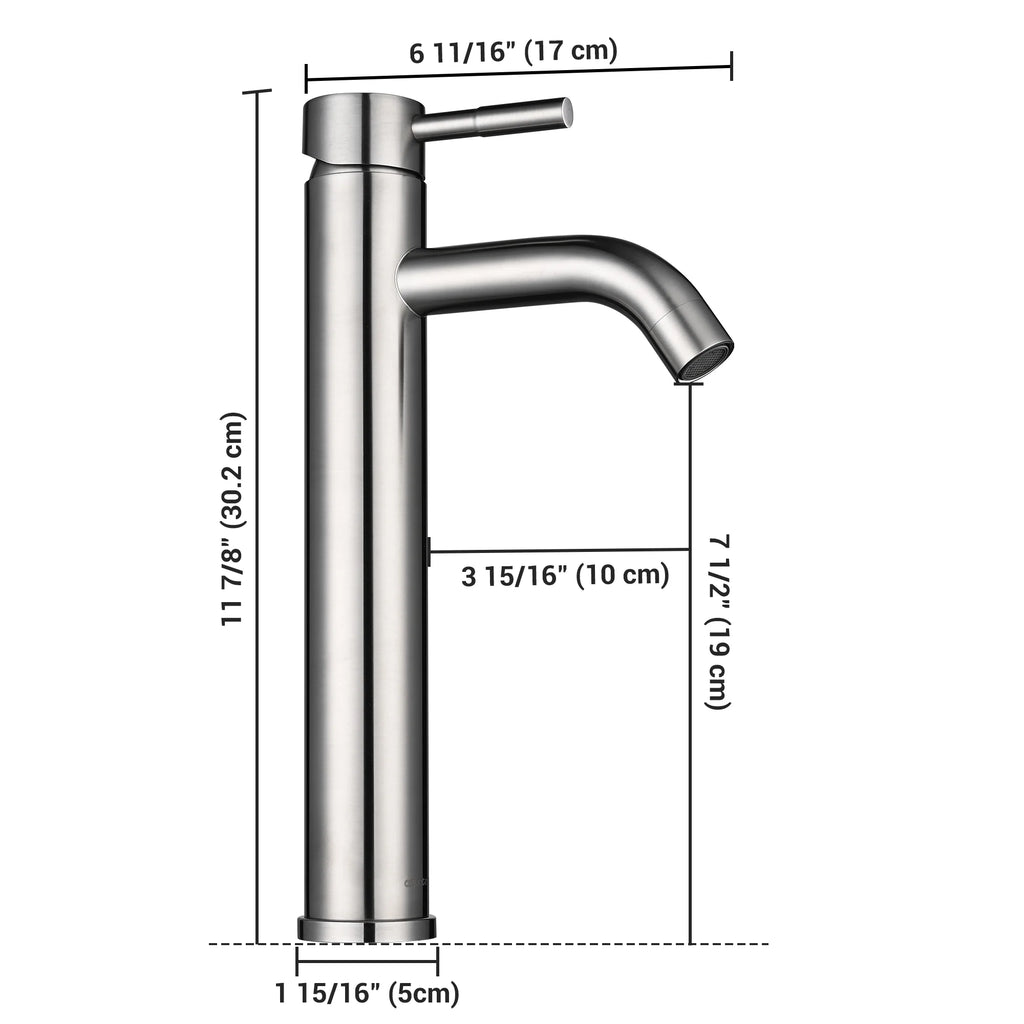 Single Handle Tall Vessel Faucet 2 Packs I808715