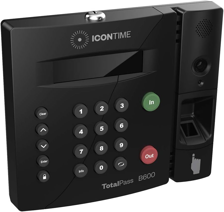 Biometric Fingerprint Employee Time Clock Y117