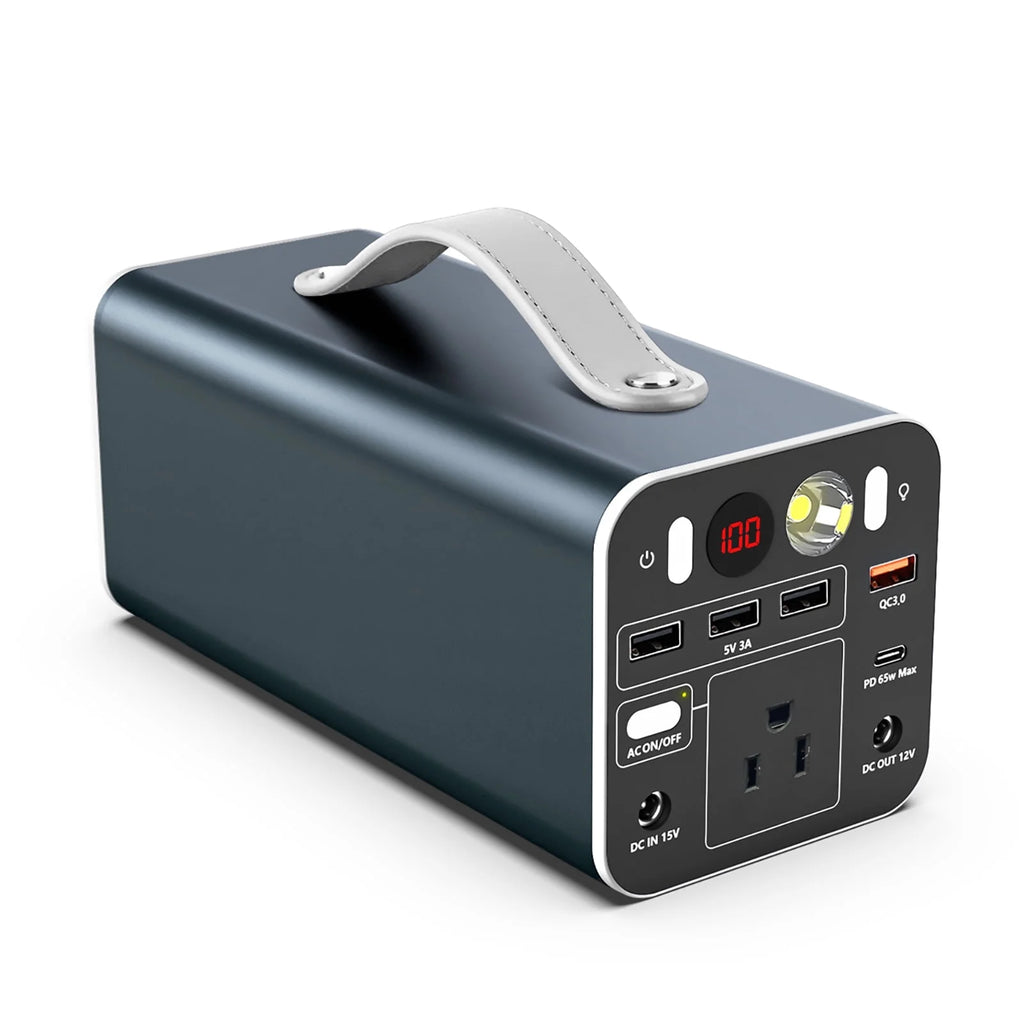 Portable Power Station 300W 300Wh Solar Generator with AC Outlet T395602