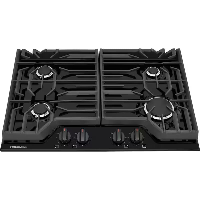 Black 4-Burner Gas Cooktop A69272