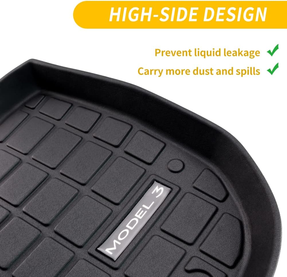 Front Trunk Liner All Weather Frunk Cargo Mat T1177