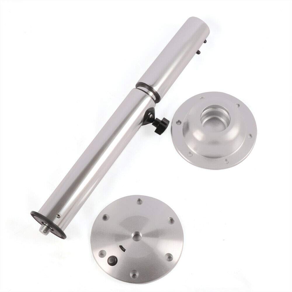Aluminum 7-Height Adjustable Table Pedestal Stand T784