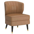 Saddle Espresso Accent Chair O6225