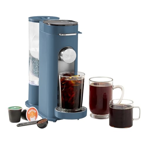 Single-Serve Coffee Maker, K-Cup Pod Compatible, 56-oz. Reservoir, Iced Coffee Maker D718