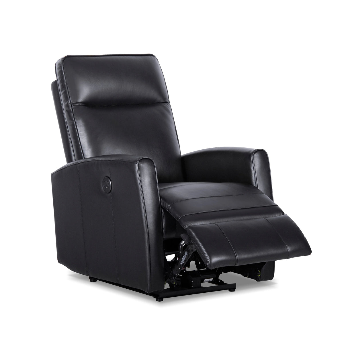 Top Grain Leather Power Recliner Couch With USB Charger L84758