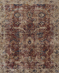 Red Beige 12'0 x 15'0 Rug A128