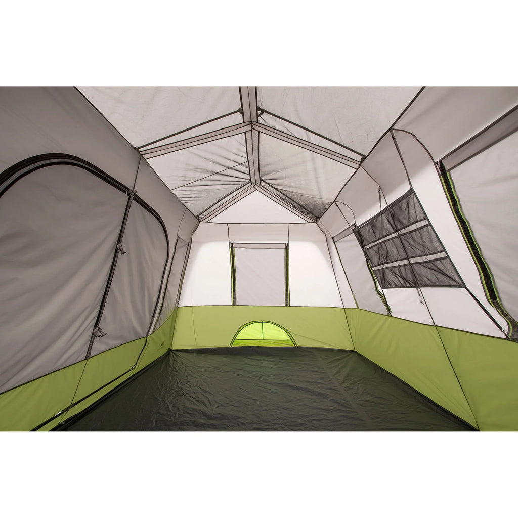 14' x 13.5' 9 Person 2 Room Instant Cabin Tent with Screen Room D8736