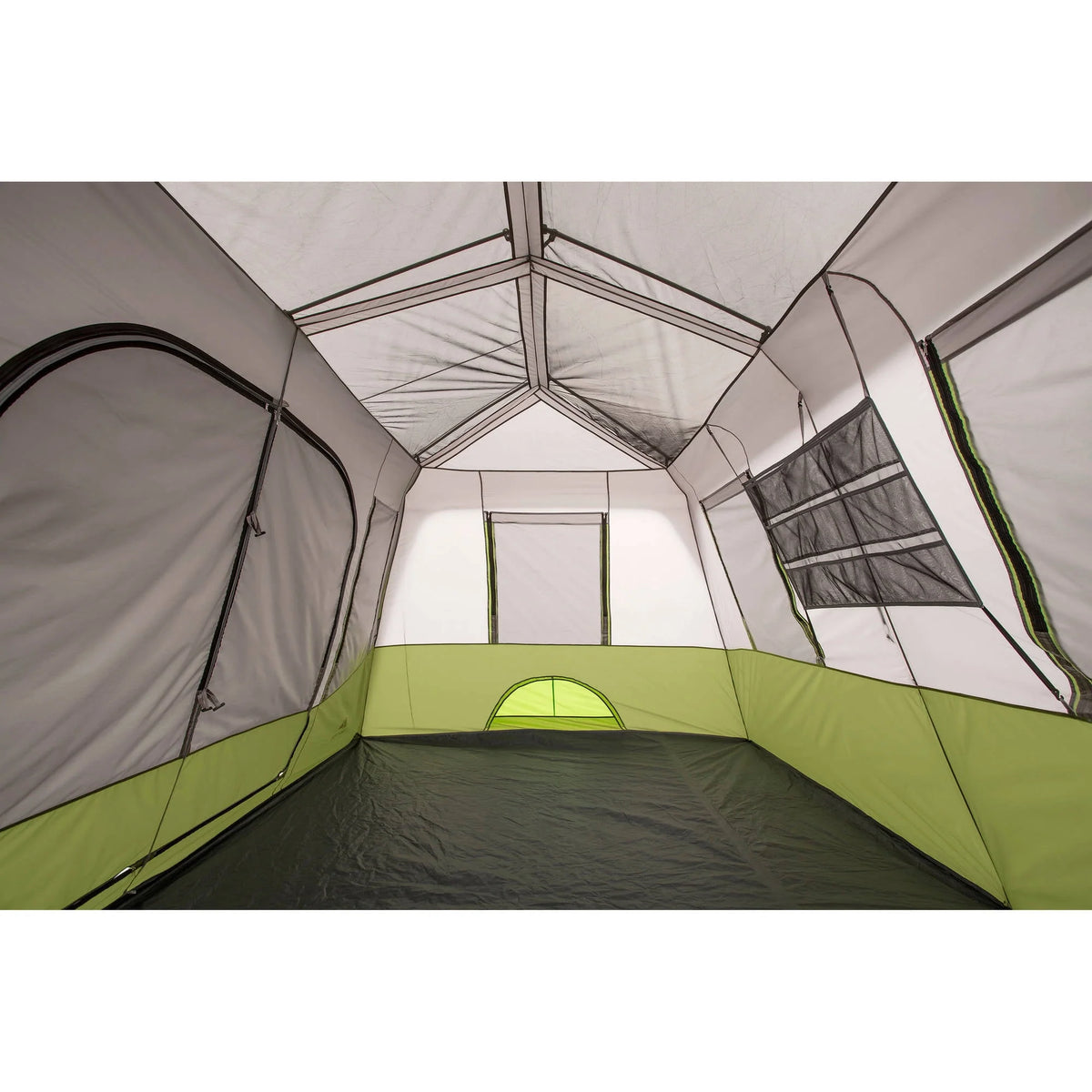 14' x 13.5' 9 Person 2 Room Instant Cabin Tent with Screen Room D8736