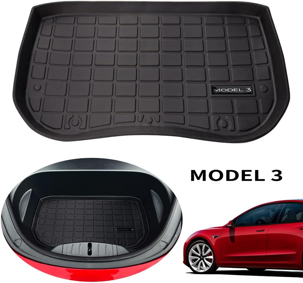 Front Trunk Liner All Weather Frunk Cargo Mat T1177