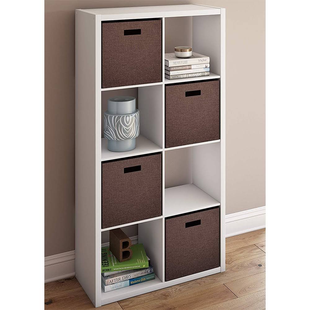 White 8-Cube Storage Organizer (3 Pack) S36985