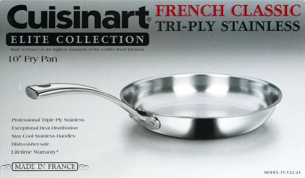 10" Tri-Ply Stainless Fry Pan E8889