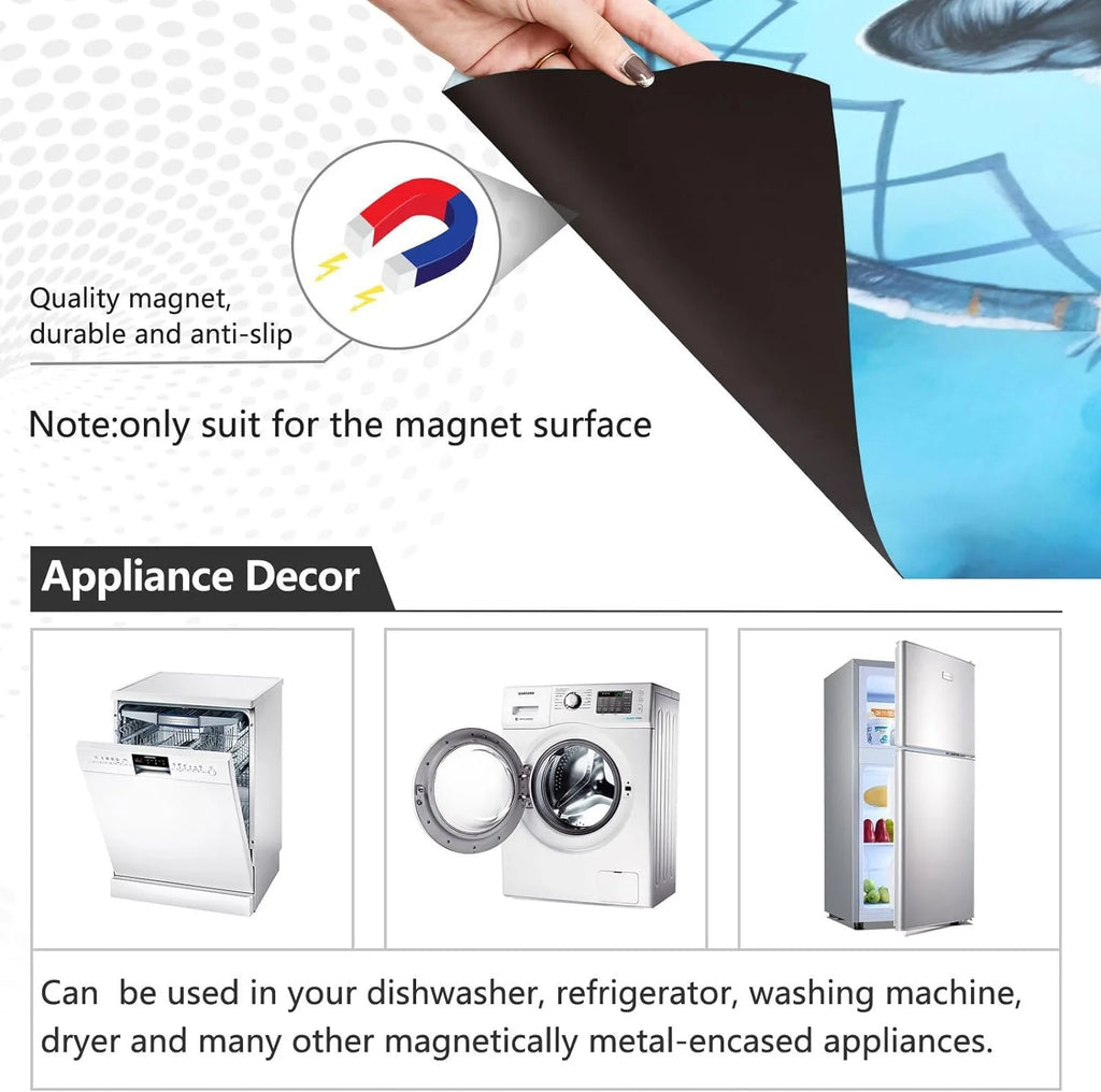 Magnetic Dishwasher Sticker 23in W x 26in H U5217