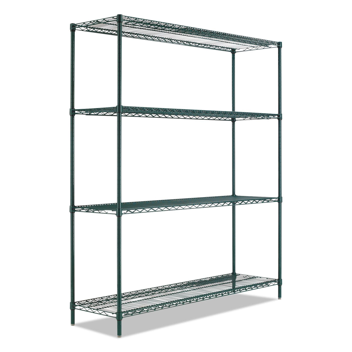 Black 4 Shelves Wire Shelving Kit K1440