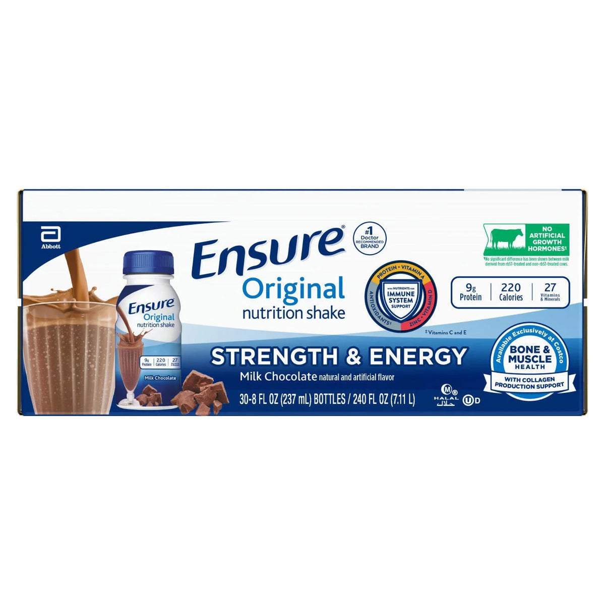 Milk Chocolate Nutrition Shake 8 Fl. Oz 30-Pack V841132