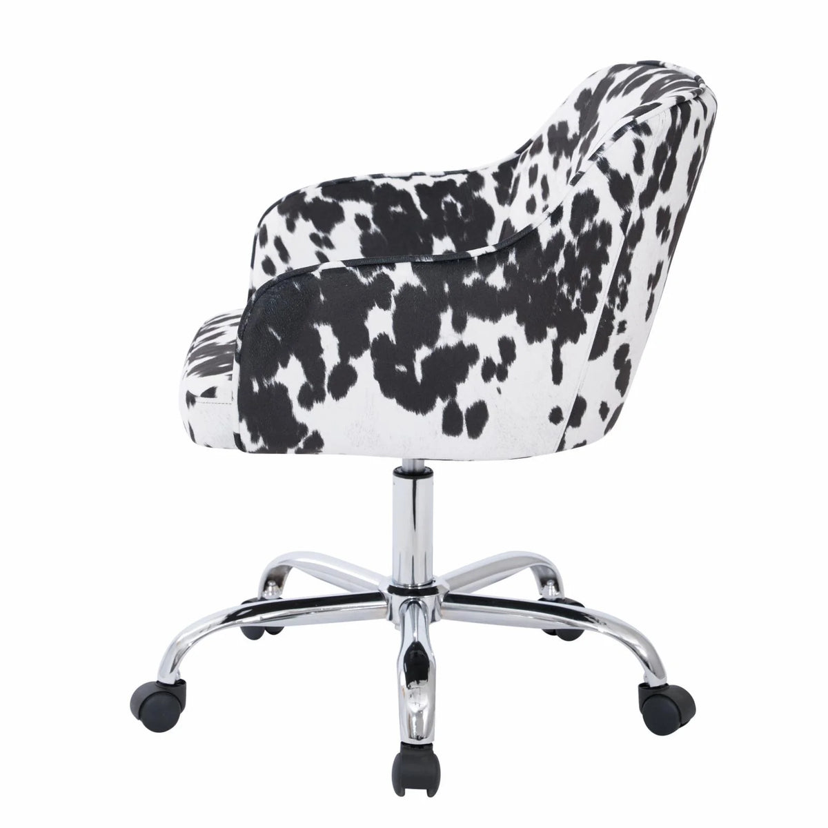 Charcoal Velvet Task Chair N753